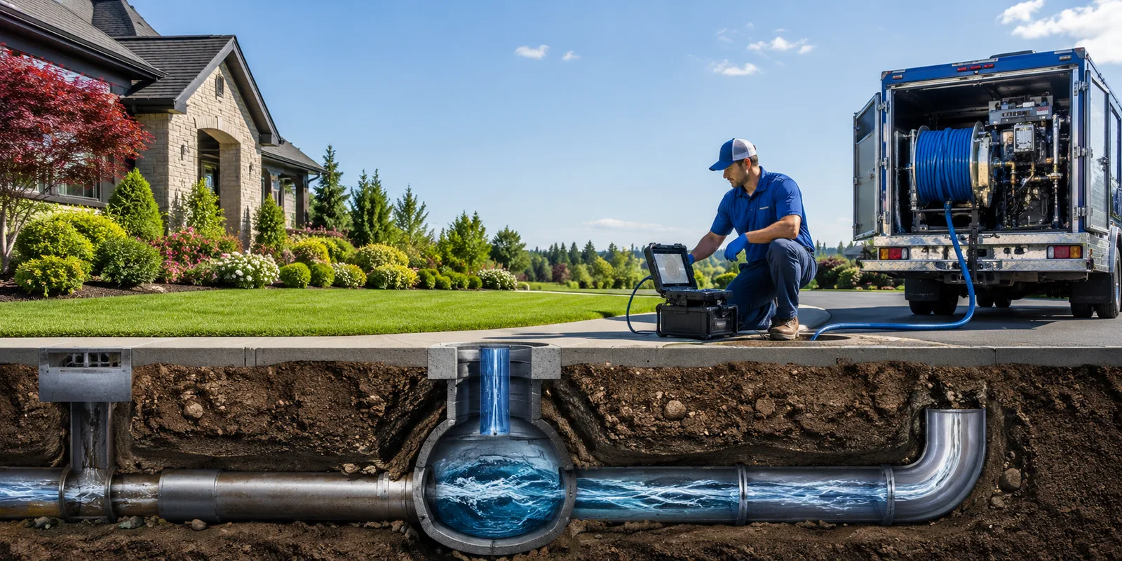 Drainage restoration information for Townville, PA